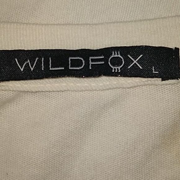 Wildfox J'Amore Y2K White Crewneck T-shirt - Picture 4 of 5